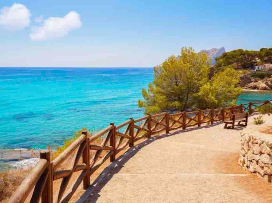 Private Apartment ' Estufa' With A Beautiful View Teulada Buitenkant foto